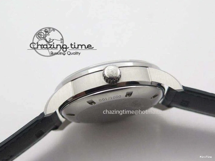 MIROTIME 0208 UrbanChic Ingeniuer St.Laurens SS Blue Dial MK 1:1 Best Edition On Black Leather Strap A 7366